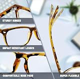 COOLOO Blue Light Blocking Glasses Anti Glare TR90 Frames view 2