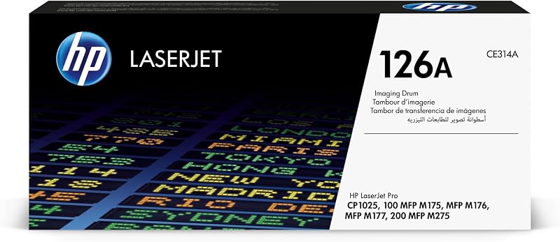 HP CE314A 126A LaserJet Imaging Drum Pack - Black 14000 & Color 7000