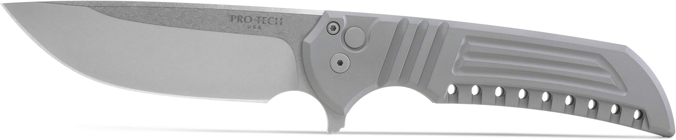DROP x Ferrum Forge Mordax Button Lock Folding Knife