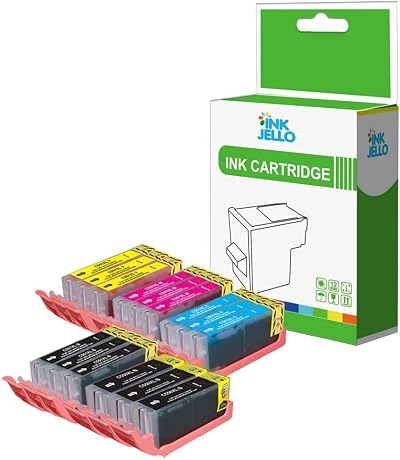 InkJello 15pk Ink Cartridge for Canon Pixma iP7200 iP7250 iP8700 MG5450