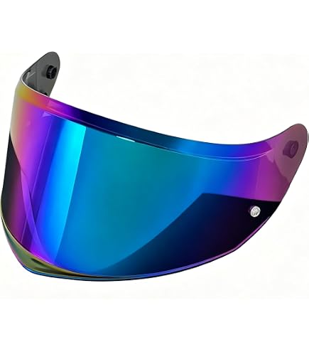 Amazon.com: LS2 Helmets Valiant Outer Shield (Blue Iridium