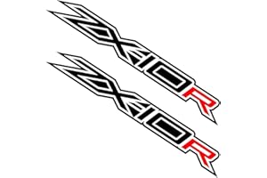 Awonderful ZX-10R Sticker Decals,Motorcycle Car Decal Vinyl Stickers Compatible with Kawasaki Ninja ZX-10R ZX10R 2016 2017 2018 2019 2020 2021 (Black and Red)