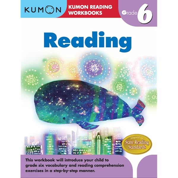 Amazon.com: Kumon English Language Arts-Reading & Writing Grade 6