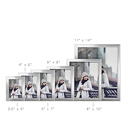 Renditions 8x10 inch Solid Wood Picture Frame, High