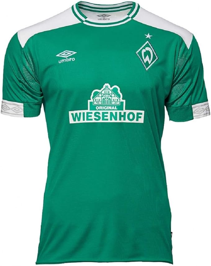 Werder Bremen Umbro Trikot Home 18 19 Xl Grun Weiss Amazon De Bekleidung