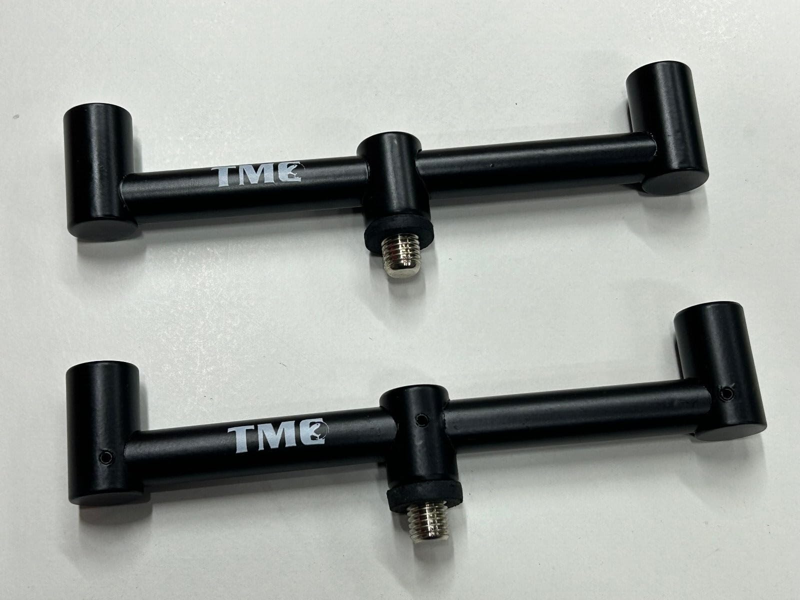TMC 2 x 2 Rod Anodized Aluminium buzz bars. 15cm. Lightweight, standard threads