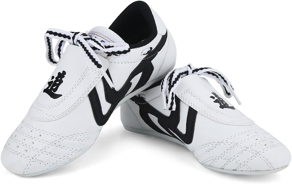 Martial Arts Taekwondo Shoes, Unisex Children Teenager Sport Boxing Karate Shoes for Taekwondo, Boxing, Kung Fu and Taichi : Sports & Outdoors