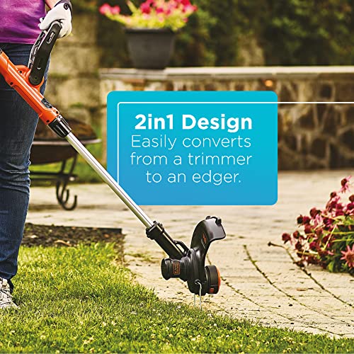 BLACK+DECKER 40V MAX* String Trimmer / Edger, 13Inch (LST140C) Pricepulse