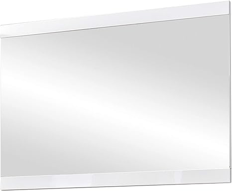 Life Wandspiegel Weiss Hochglanz Hochwertiger Pflegeleichter Spiegel Fur Flur Garderobe 92 X 67 X 2 Cm B H T Amazon De Kuche Haushalt Wohnen Spiegel Weiß Hochglanz