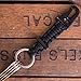 Bomber and Company Paracord Carabiner Survival Keychain Lanyard - Military Grade Type III 7 Strand 550 Lb Test Cord - Premium Survival Keychain Outdoor Gear - Green