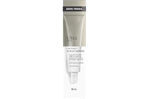 John Frieda Ultra Filler+ Hair Density Scalp Serum, for fuller, thicker-looking hair, Scalp Revitalizer, with Biotin and Pept