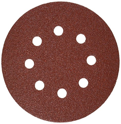Bosch SR5R060 5-Piece 60 Grit 5 In. 8 Hole Hook-And-Loop Sanding Discs