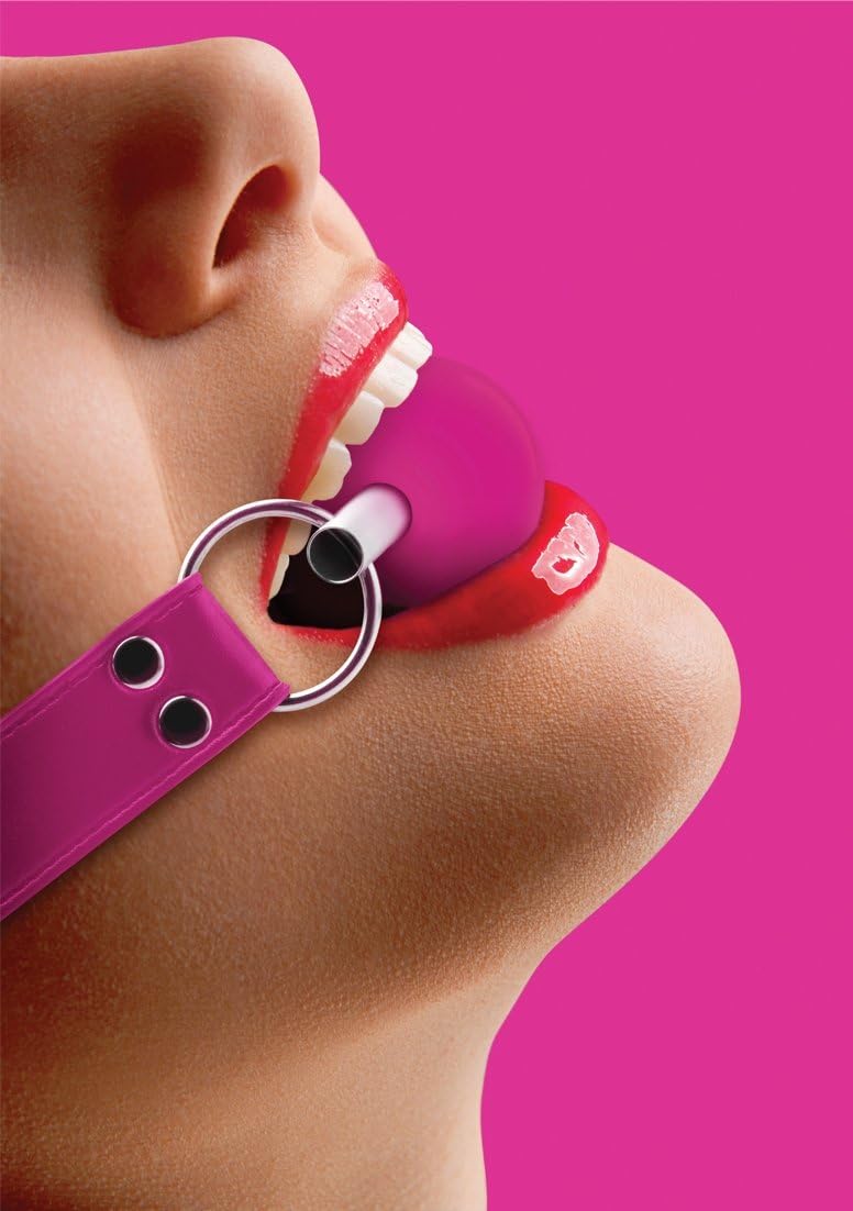 Ouch! Solid Ball Gag Restraining and Bondage Pink