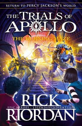 Puffin The Burning Maze, The Trials Apollo Book 3 (Hardcover)