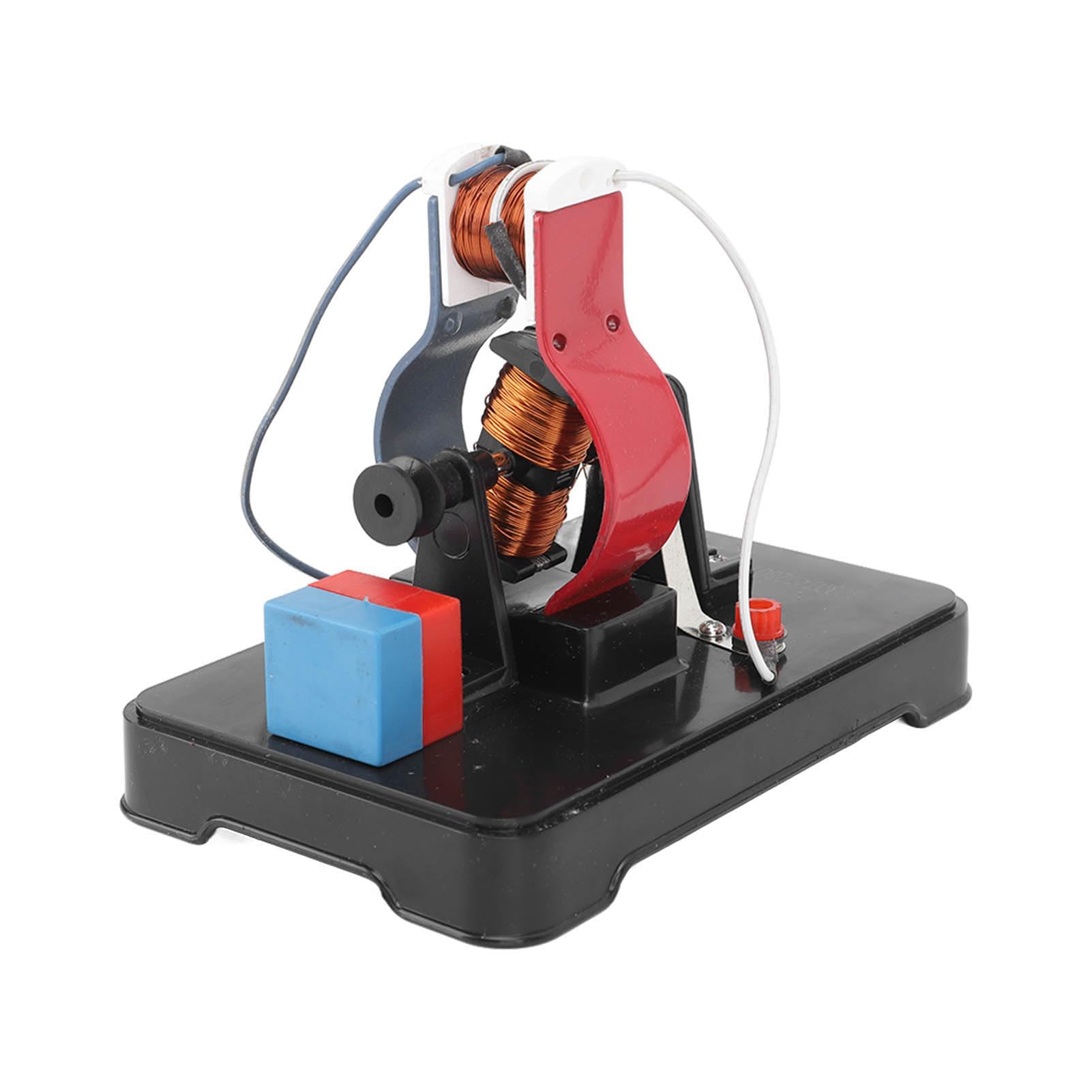 Candeon Electric Motor Model, Electromagnetic Motor Model Display Demostration Model AC DC Circuit Motor Model Teaching Tools for AC DC Circuits Display