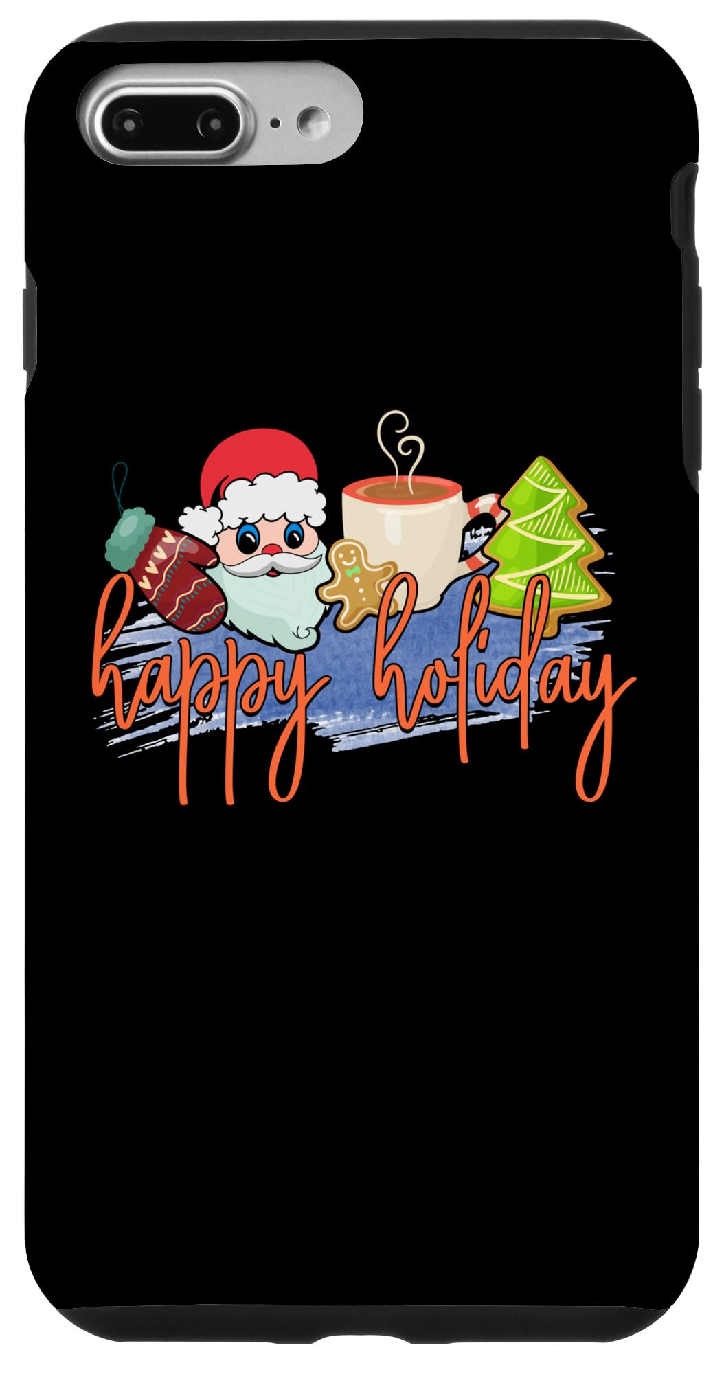 iPhone 7 Plus/8 Plus Coffee Enthusiast is Caffeine Lover is Christmas Coffee Case