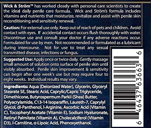 wick and strom penile cream