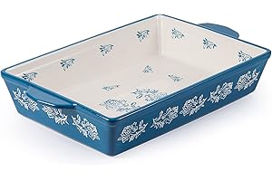 Wisenvoy Casserole Dish Baking Dish Ceramic Lasagna Pan Bakeware Sets Baking Dishes 13x9 Baking Dish Baking Dish Set