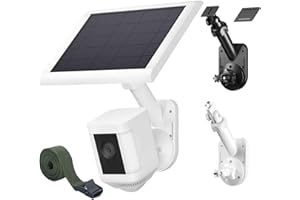 AOTHAIGRO Wall Mount for Cameras and Solar Panels, 2-in-1 Mount Compatible with Ring, Blink, Eufy, Arlo, Wyze, etc Solar Panel and Cam, with Ring Stick Up Cam/Spotlight Cam/Plus/Pro(Battery), Adjustable Angle