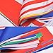 8.2'' x 5.5'' International String Flags Banners, Countries Flags Pennant Banner for Olympics,Grand Opening,Bar,Sports Clubs, Festival,Party Events Decorations (50 Countries Flags)