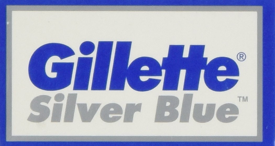 Photo 1 of 100 Silver Blue Double Edge Razor Blades Made in Russia by 7 O'clock