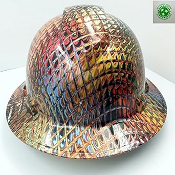 Wet Works Imaging Customized Pyramex Full BRIM IRON MAN 