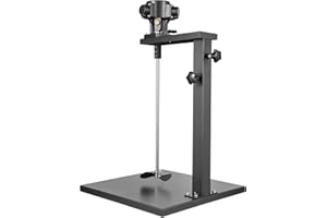 OUKANING Pneumatic Paint Mixer Machine 5 Gallon Paint Mixer Stirring Tool 1/4HP Paint Shaker Air Agitator Ink Coating Mixing Tool with Stand
