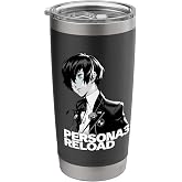 Persona 3 Reload Protagonist Status Screen image (Dk) ATLUS Stainless Steel Insulated Tumbler