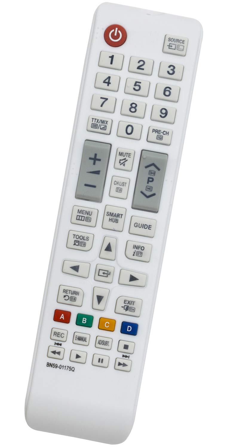 ALLIMITY BN59-01175Q Remote Control Replace for Samsung Full HD Smart TV UE32H6410 UE32J4515 UE32J4580 UE32LS001FU UE40H6410SS UE40JU6515 UE40JU6580 UE48JU6515 UE48JU6580 UE55H6410