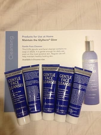 glyderm face wash