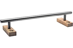 Teak Tuning Round Fingerboard Rail - Long Edition - Silver Colorway - 11.25" Long, 1.75" Tall - Prolific Series