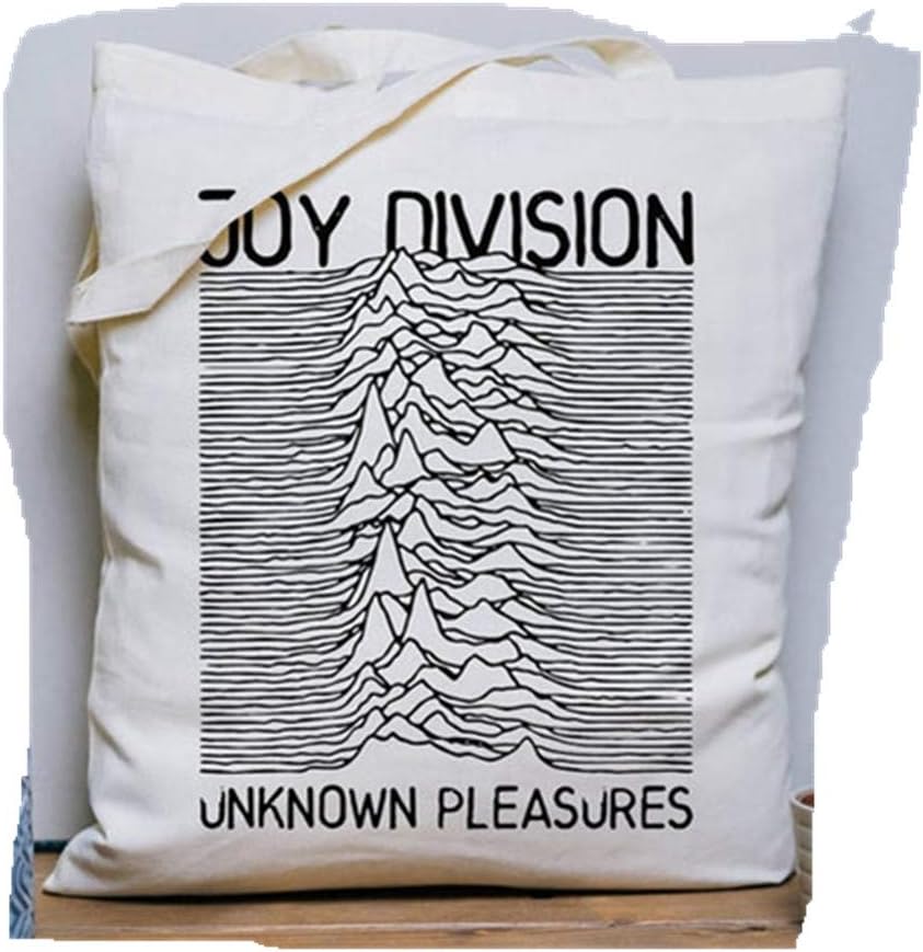 Tote Bag Unknown Pleasure - Joy Division, cotton bag,
