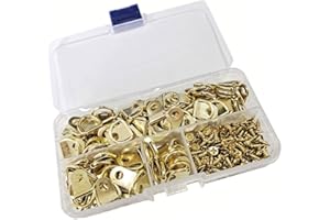 Artibetter Professional Picture Frame Hooks with Screws and D Rings for Photo Wall Hangers in Home and Office