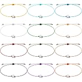 Sureio 24 Pcs Star Friendship Bracelets Bulk Adjustable Bracelets | Back to School Valentines Christmas Jewelry, Team Wish Gifts, for Women Girls Teens Friendship