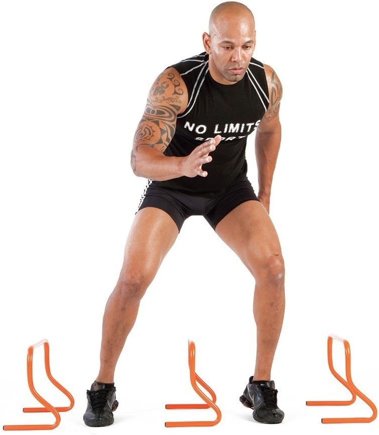 Amaya Sports - Valla de entrenamiento, talla 15 cm, color naranja ...