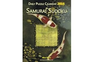 Daily Samurai Sudoku Puzzle Calendar 2016