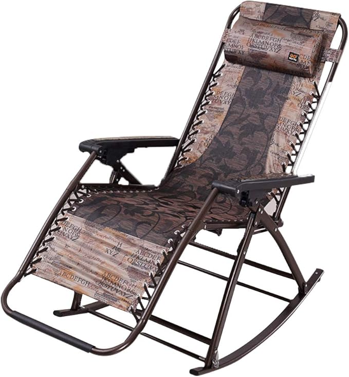 Mecedoras Relajantes Tela Transpirable Sillones reclinables para Patio