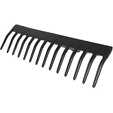 WOFASHPURET Heavy Duty 14-Tooth Steel Garden Rake Head Replacement | Heavy Duty Metal Rake Head for Soil Scarifying, Leaf Removal, Yard, Lawn and Farm Use, 13.4" x 3.1", Without Handle