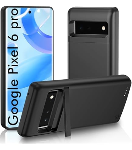 Amazon.com: Pixel 6 Charger Battery Case 10000mAh, Qi Wireless