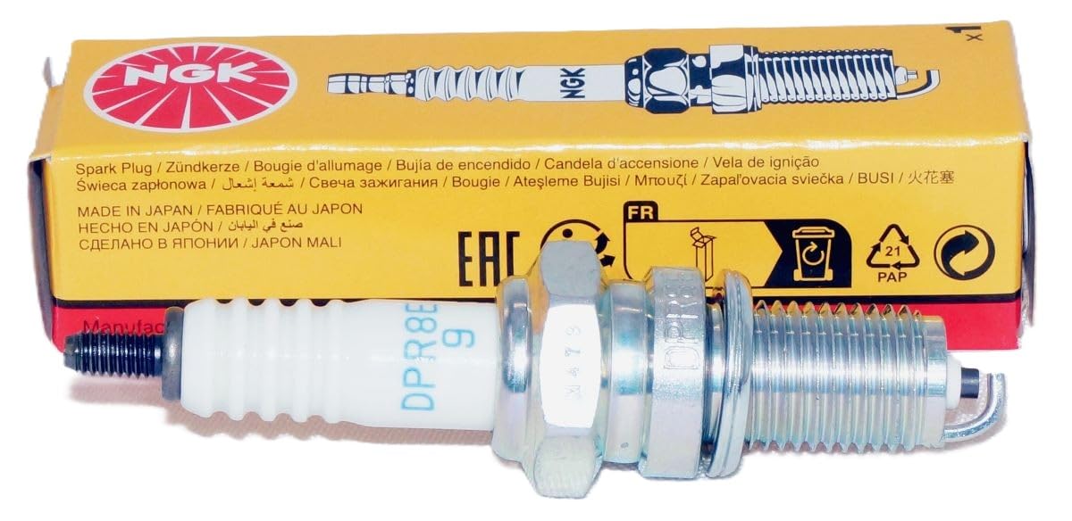 NGK Resistor Sparkplug DPR8EA-9 for Yamaha GRIZZLY 660 4x4 (2002-2008) | OEM Replacement