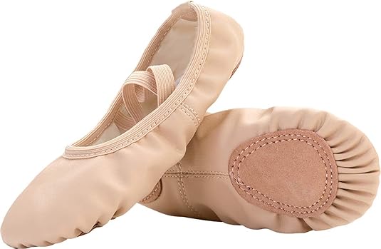 JIASUQI Ballett Tanzschuhe für Kinder Mädchen Frauen Flache Rutschfeste Yoga Socken Gymnastik Tanzen Hausschuhe