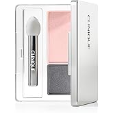 Clinique All About Shadow Duo Eye Shadow Makeup | Safe For Sensitive Eyes | Buildable + Long-Wearing Color | Smooth, Easy Application | Buildable + Long-Wearing Color | Smooth, Easy Application