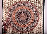 Handicrunch Mandala Tapestry Tapestries, Indian Tapestry, Hippie Tapestry, Indian Wall Hanging, Indian Bedspread, Bohemian Tapestry, Mandala Dorm Decor review