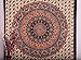 Twin Hippie Tapestry, Hippy Mandala Bohemian Tapestries, Indian Dorm Decor, Psychedelic Tapestry Wall Hanging Ethnic Decorative Tapestry, 54 x 84 Inches