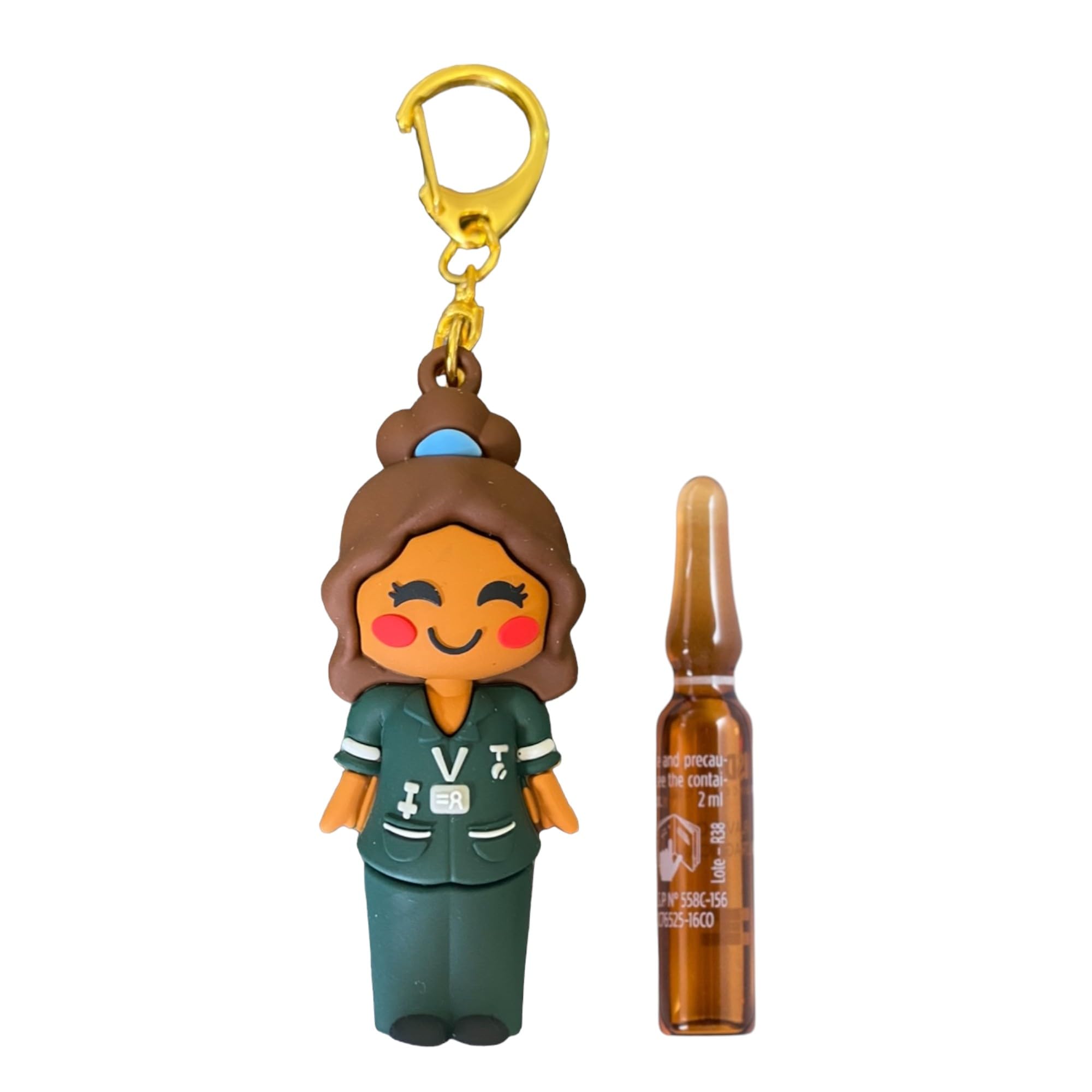 Nodlang Ampoule Opener: Practical Keyring for Careful Professionals (Tan)