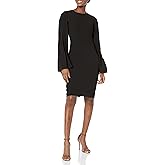 Trina Turk Women's Sheath Dress with Slit Sleeve