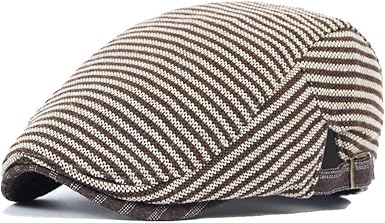 pinstripe newsboy cap