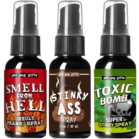 Rowentauk Liquid Ass Furz Spray Streich Fieses widerliches Gas für den Aprilscherz Halloweenparty Witztrick - Lass die Spiele