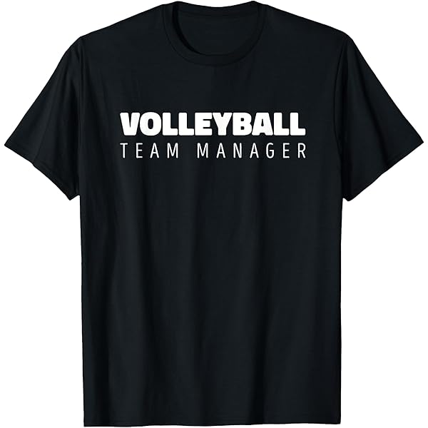 Amazon.com: Volleyball Manager Shirt High School & College Team T