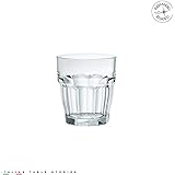 Bormioli Rocco Rock Bar Stackable Shot Glasses – Set Of 6 Dishwasher Safe Drinking Glasses For Liquors & Spirits – 2.25oz Durable Tempered Glass